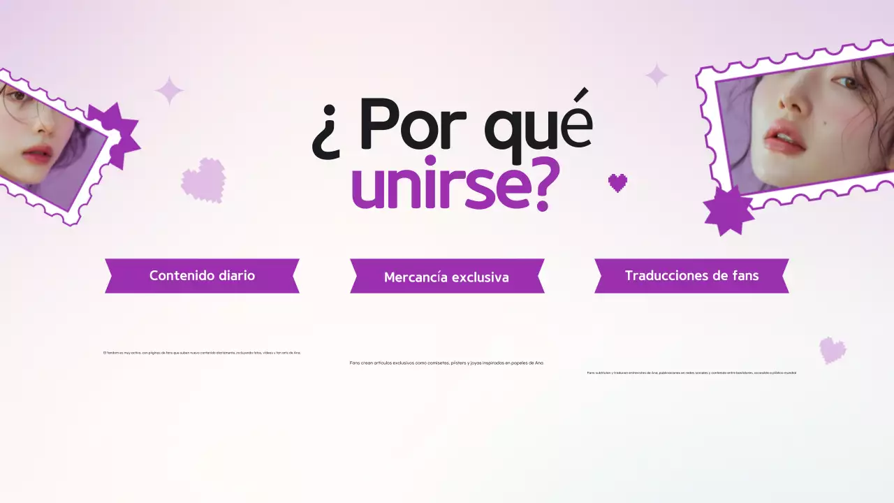 Purple Modern K-Drama Pitch Deck Presentación