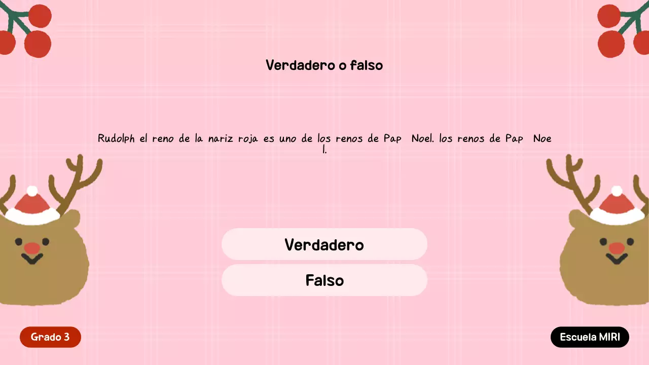 Invitación festiva verde