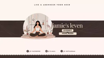 Beige Minimalistische Lifestyle Nieuwsbrief