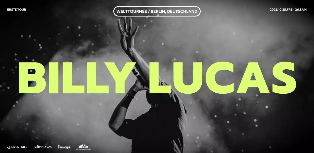 Werbung für ein Rockfestival-Konzertplakat mit Schwarz-Weiß-Fotografie