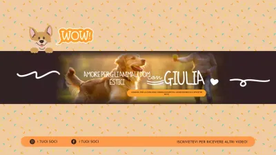 canale arancione dei consigli per gli animali domestici