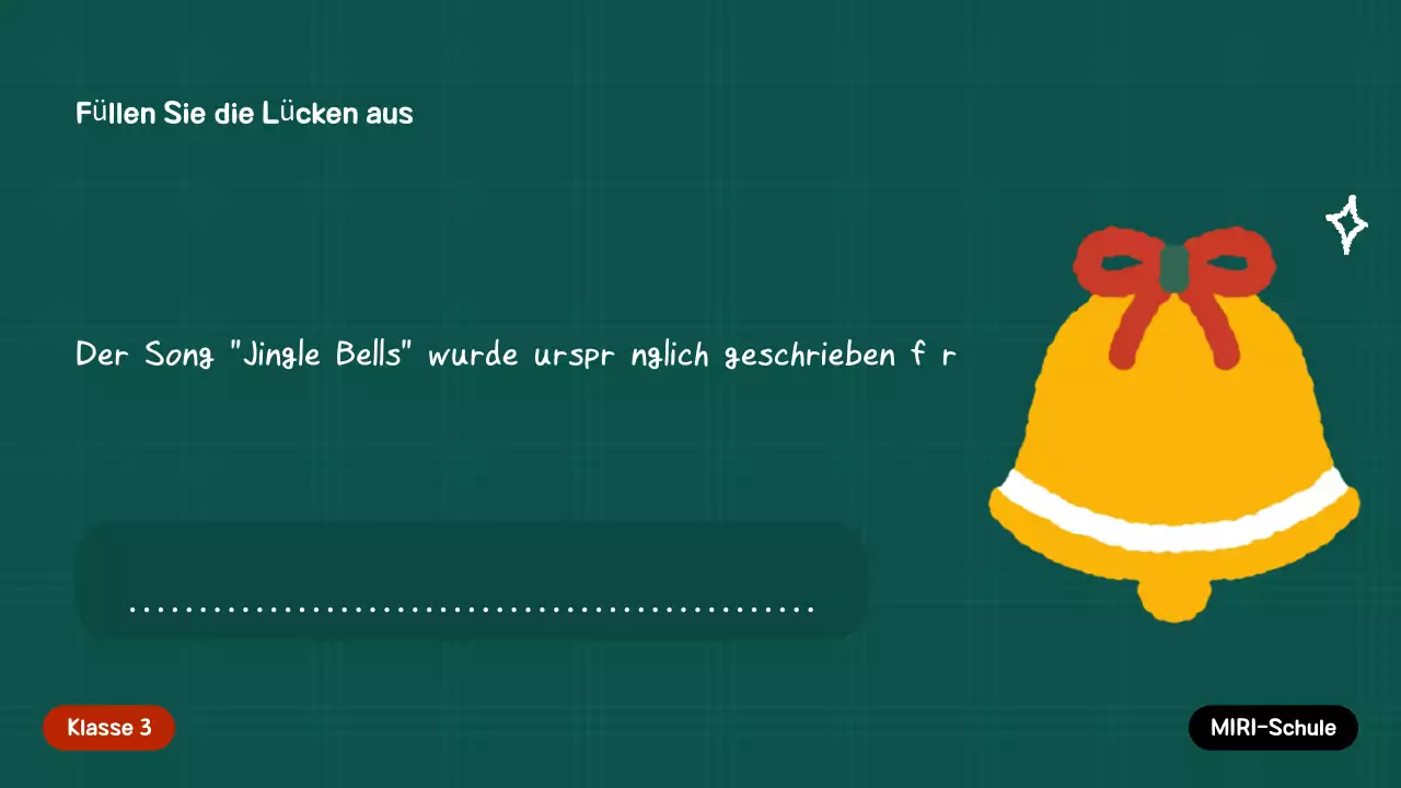 Grüne festliche Feiertagseinladung