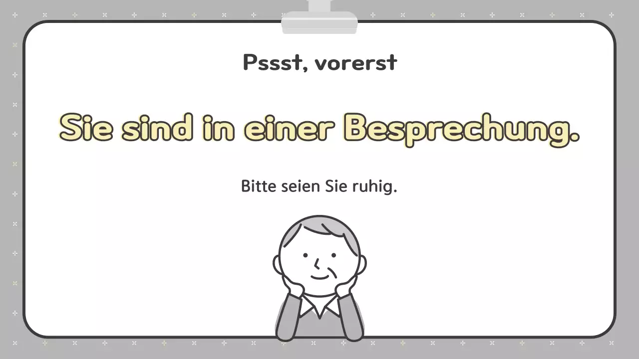 Abstrakte einfache Unternehmensankündigung