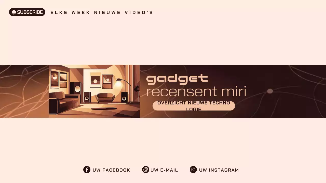 Bevordering moderne technologie beige