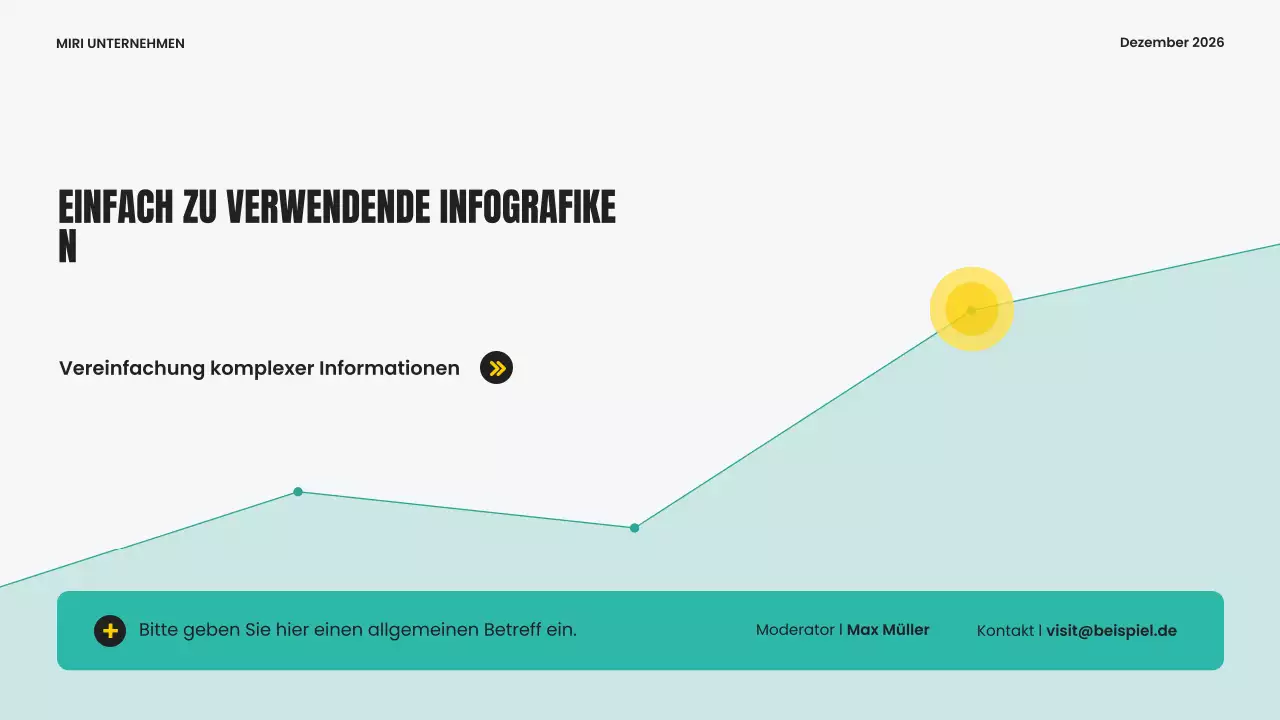 Graue moderne Infografik Vorlage