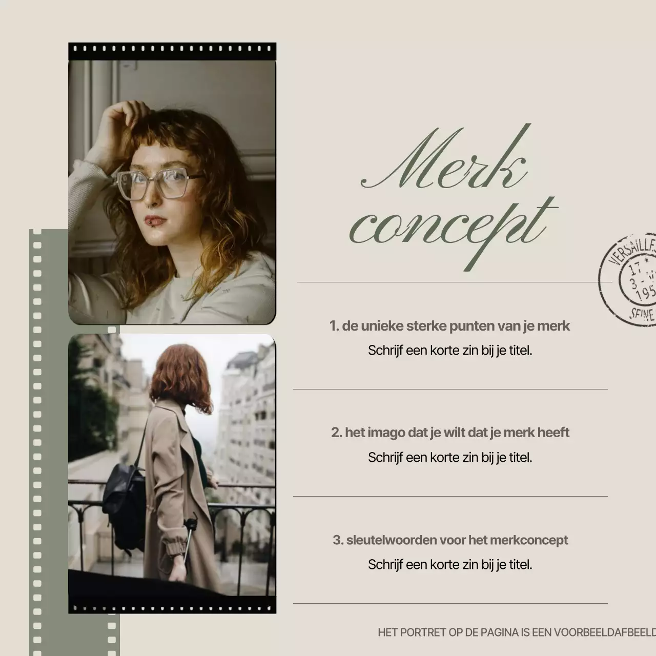 Promoot je merk met de vintage, analoge uitstraling van kaki