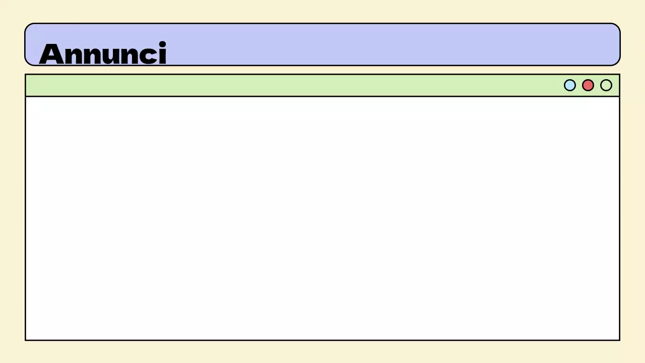 Presentazione dell'agenda di classe in pastello minimalista