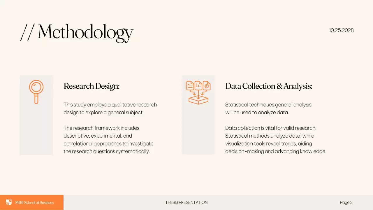 Beige Modern Thesis Presentation