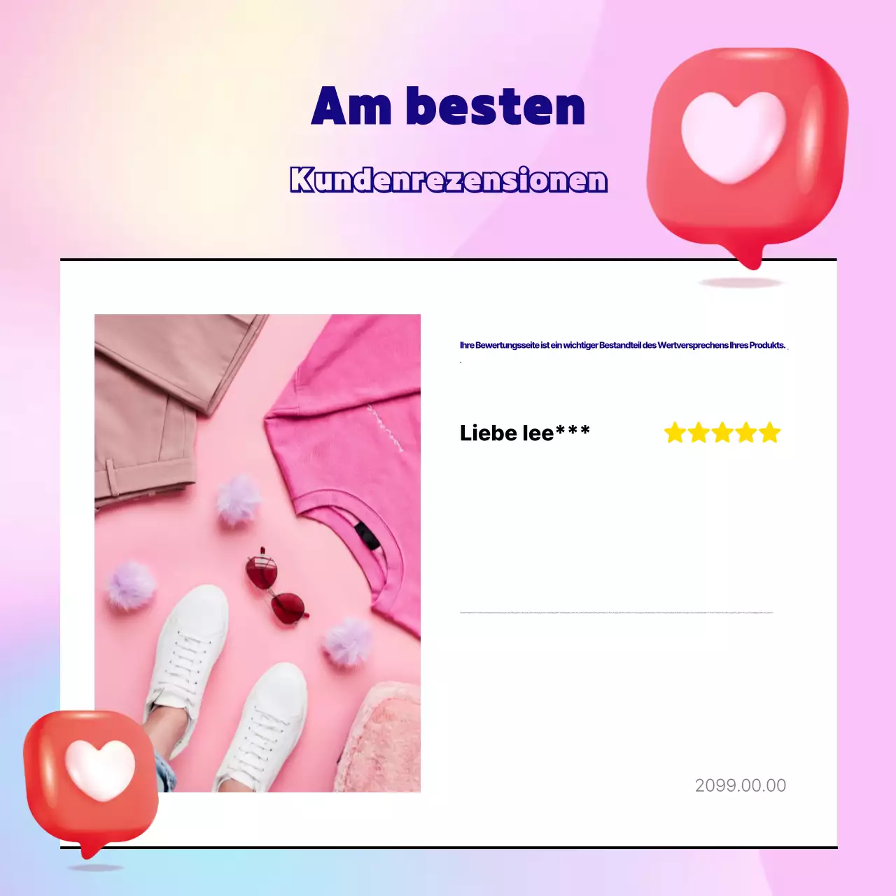 Pink Trends Rückblick Anzeigen