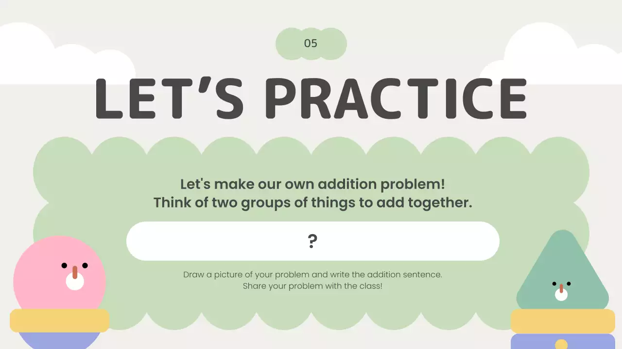 Colorful Minimal Math Lesson Presentation