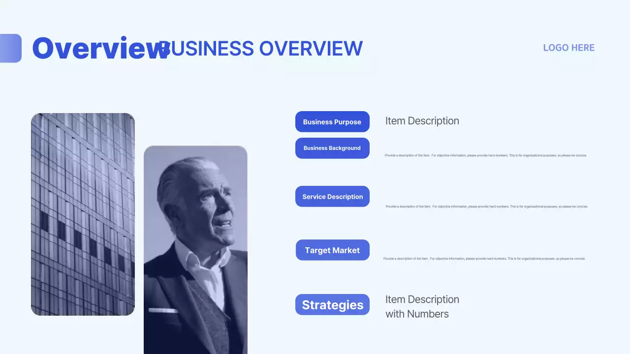 Blue Modern Business Presentation