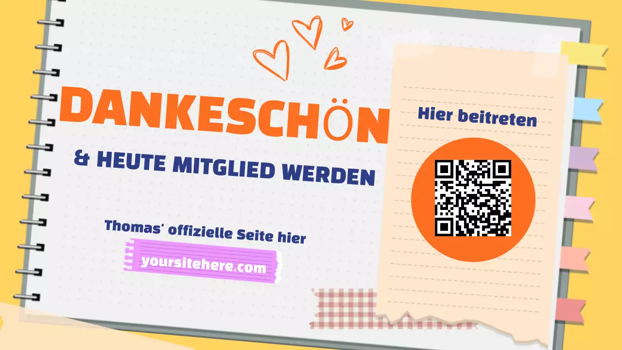 Verspieltes Trendy K-Drama Pitch Deck