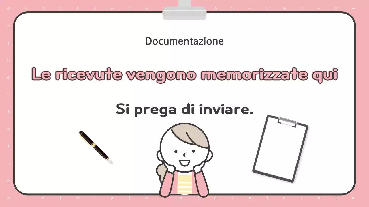 Annuncio aziendale astratto semplice