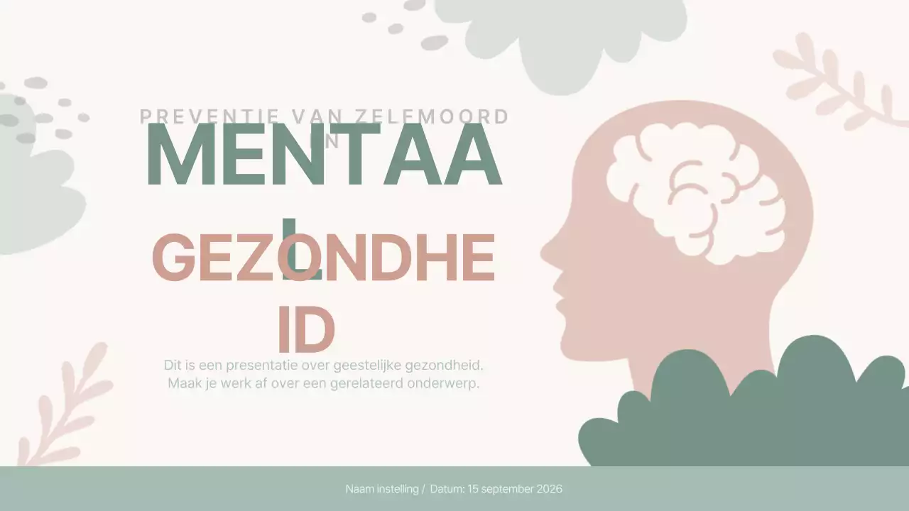 munt moderne gids voor geestelijke gezondheid