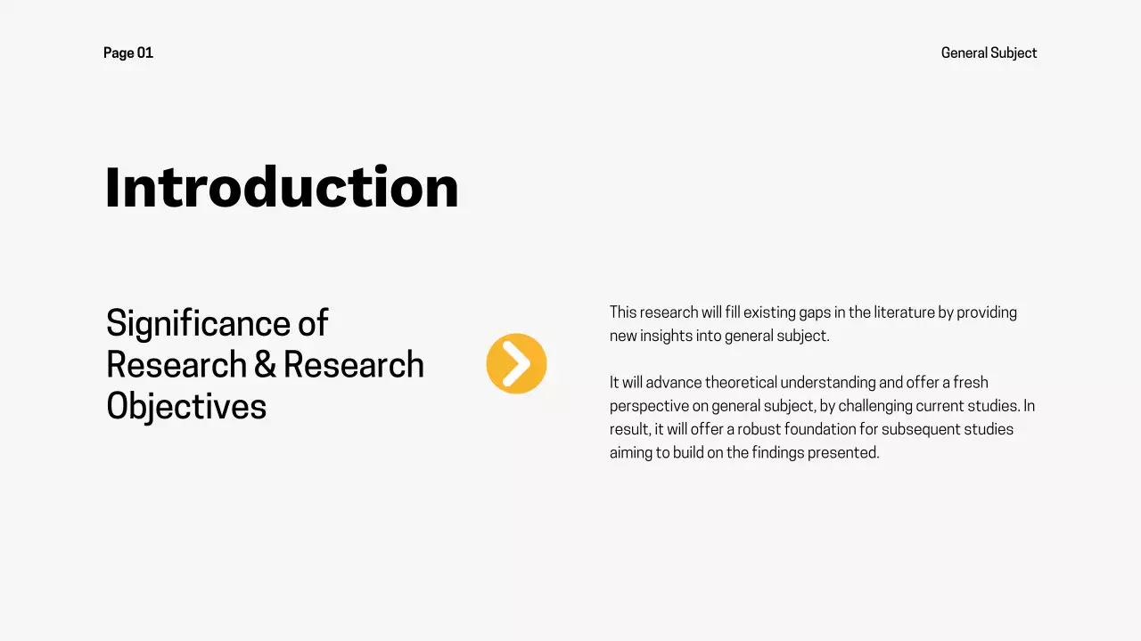 Black Modern Thesis Presentation