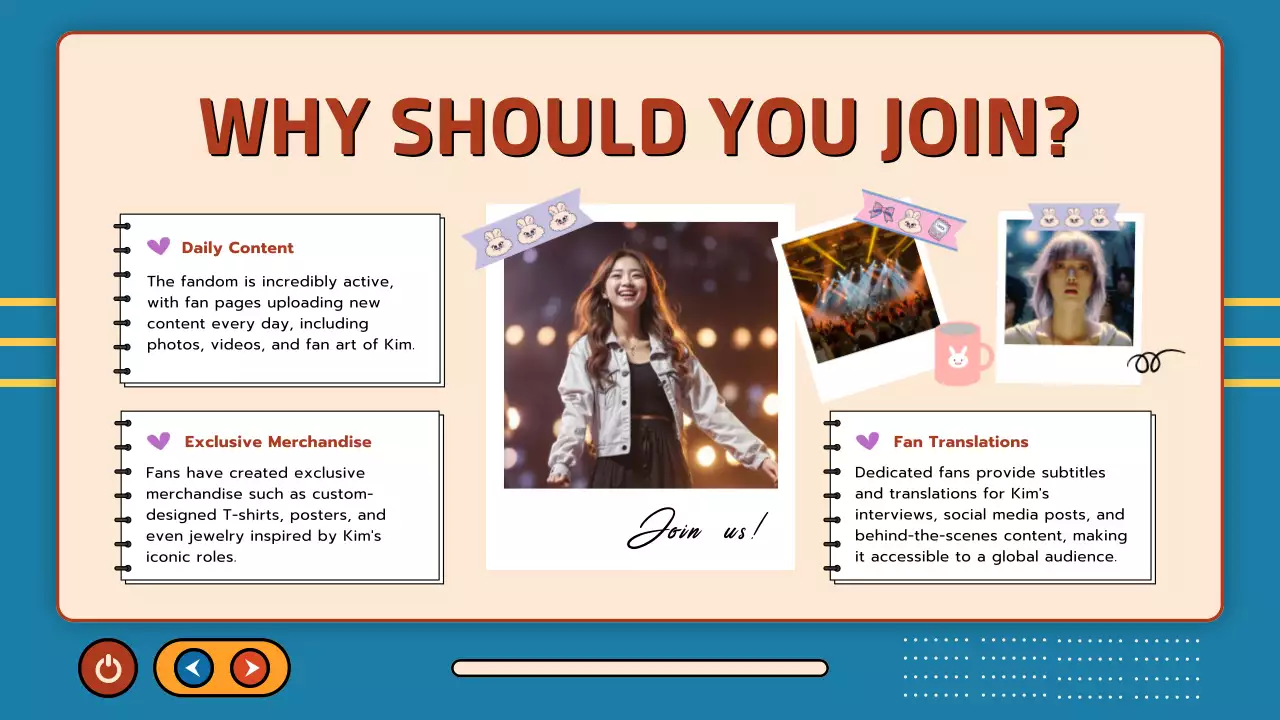 Beige Modern K-Drama Promotion Presentation