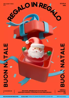 evento natalizio arancione