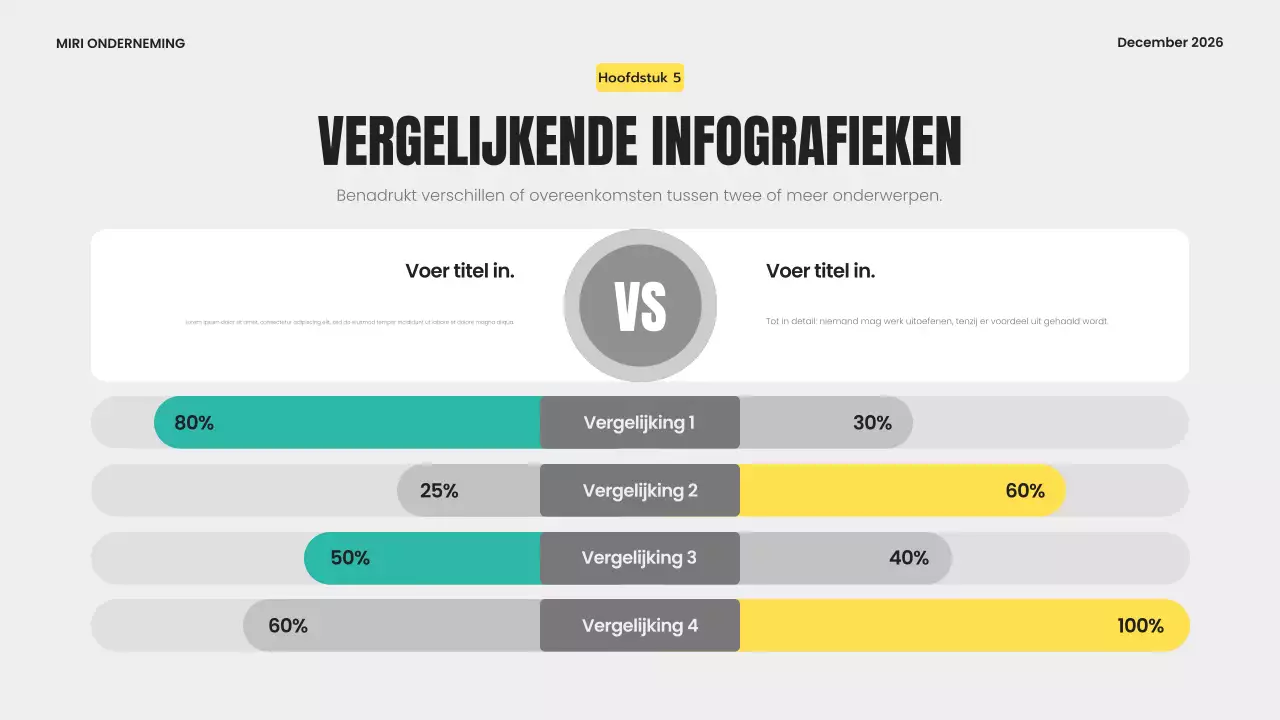 grijs modern infografisch sjabloon