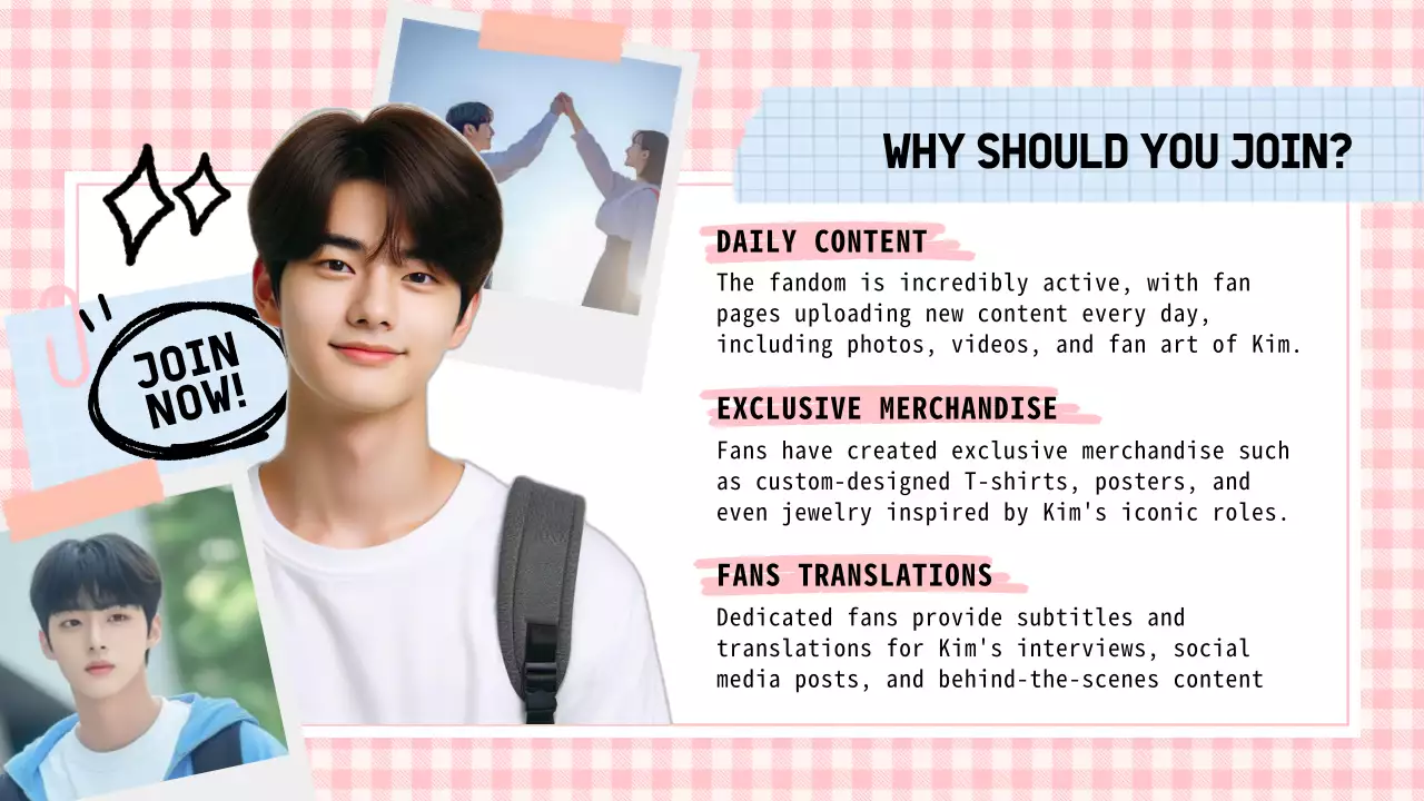 Pink Trendy K-Drama Promotion Presentation