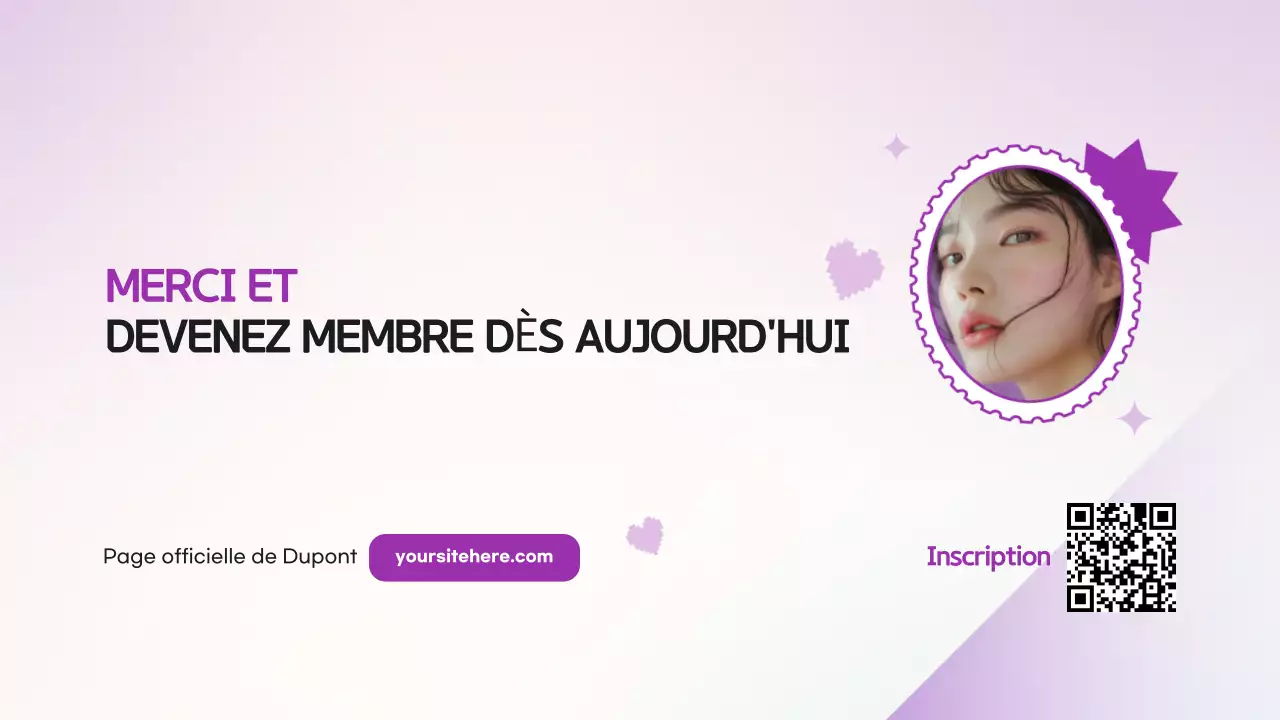 Purple Modern K-Drama Pitch Deck Presentation