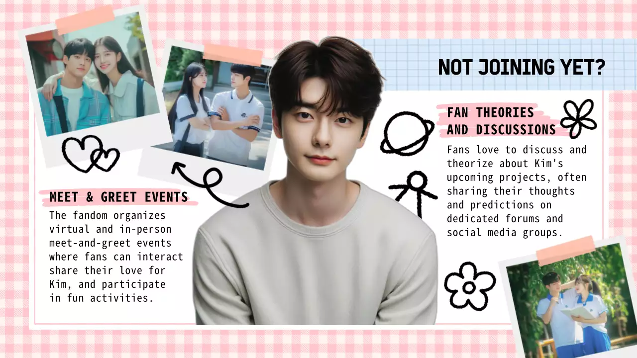 Pink Trendy K-Drama Promotion Presentation