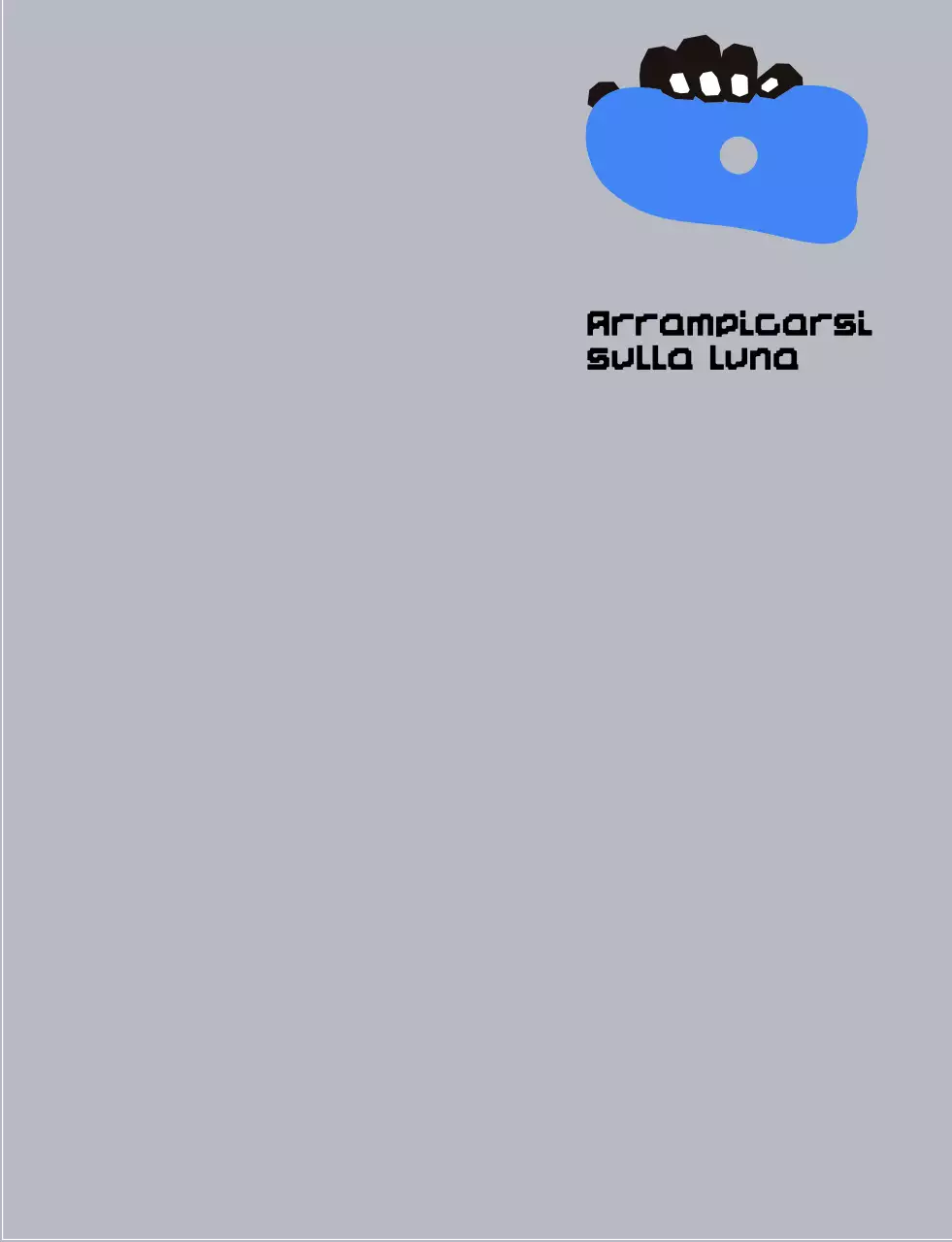 Abbigliamento da arrampicata moderno grigio