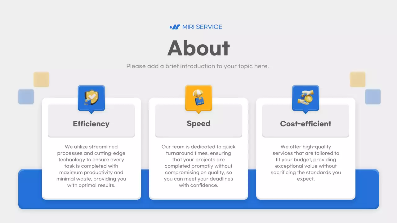 Blue Modern Delivery Presentation