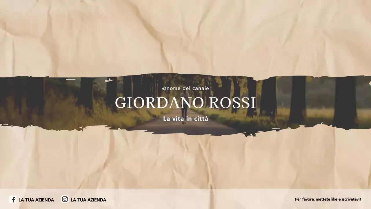 striscione stile di vita rustico beige