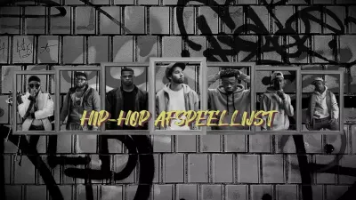 zwarte stedelijke muziek afspeellijst