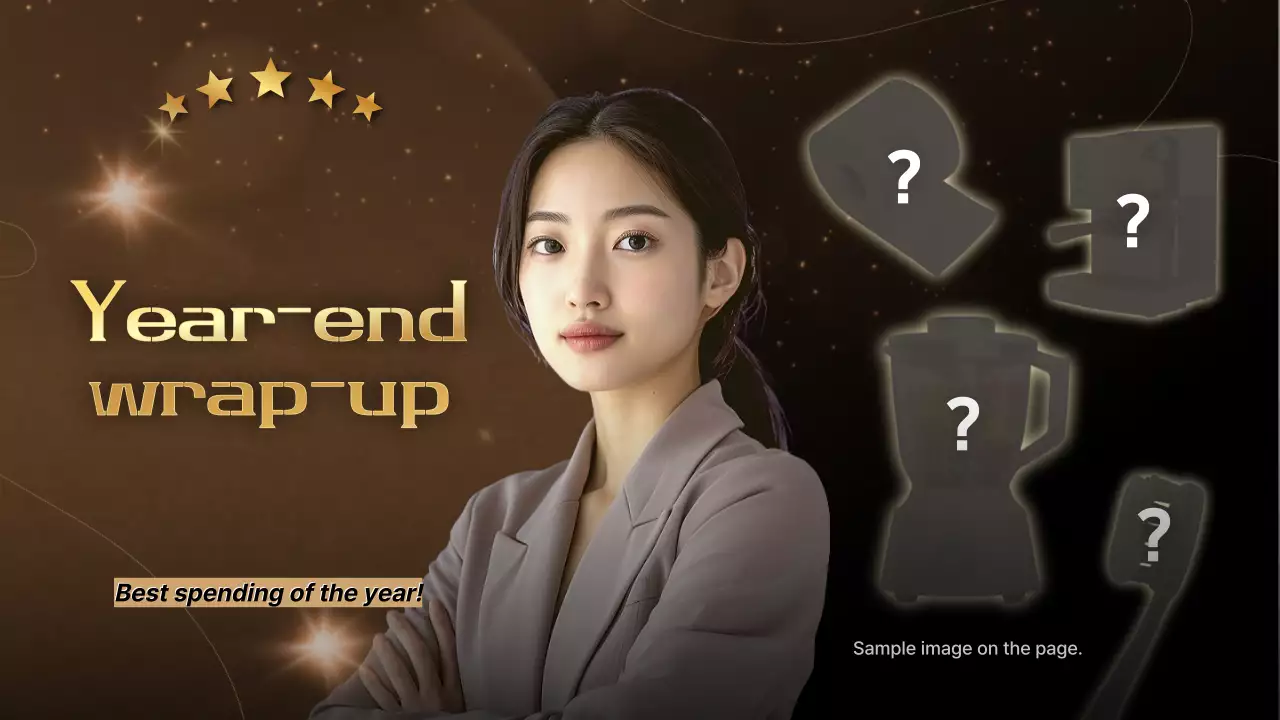 Brown Modern Spending Report YouTube Thumbnail