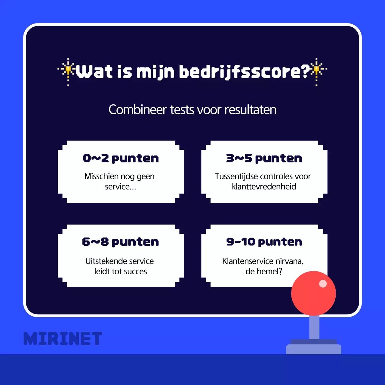 Advertentie voor Blue Retro Games