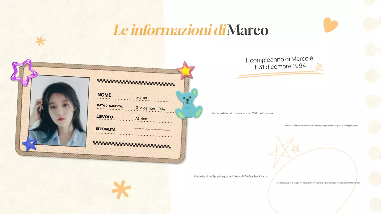 beige moderno dramma ponte persentazione