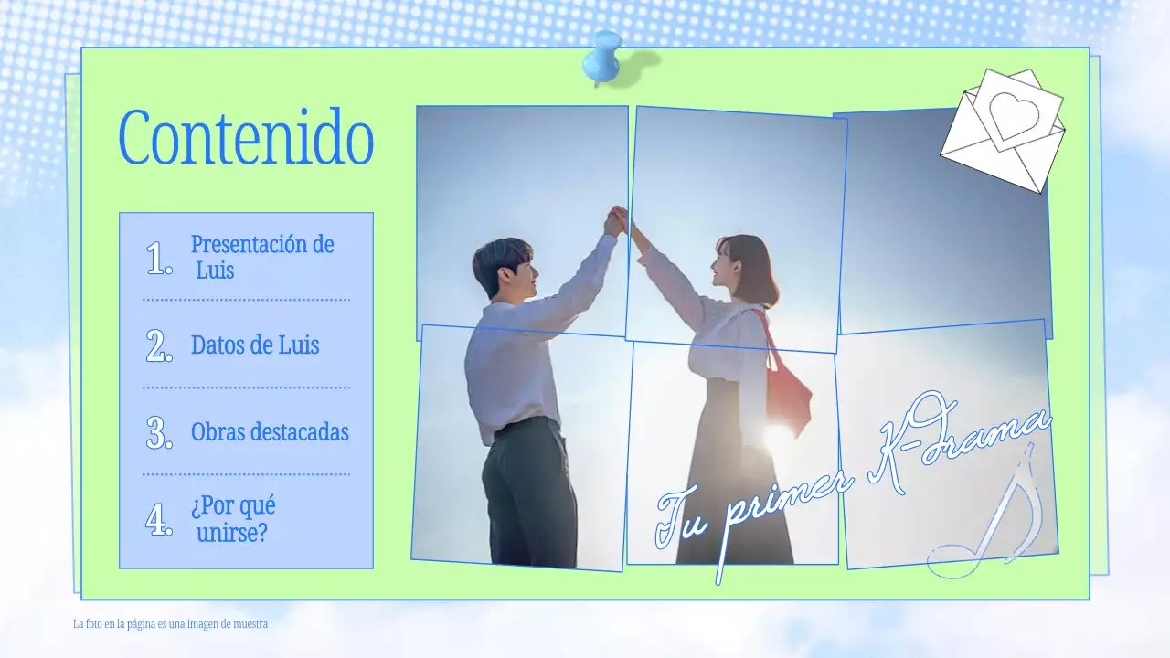 blue y2k k drama anuncio