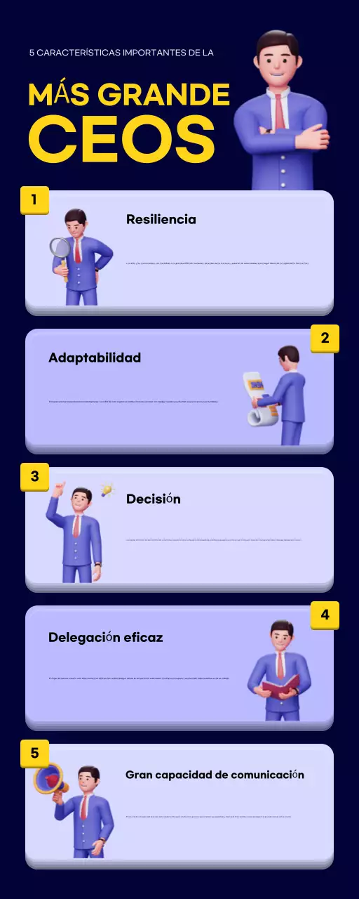 guía de liderazgo blue modern