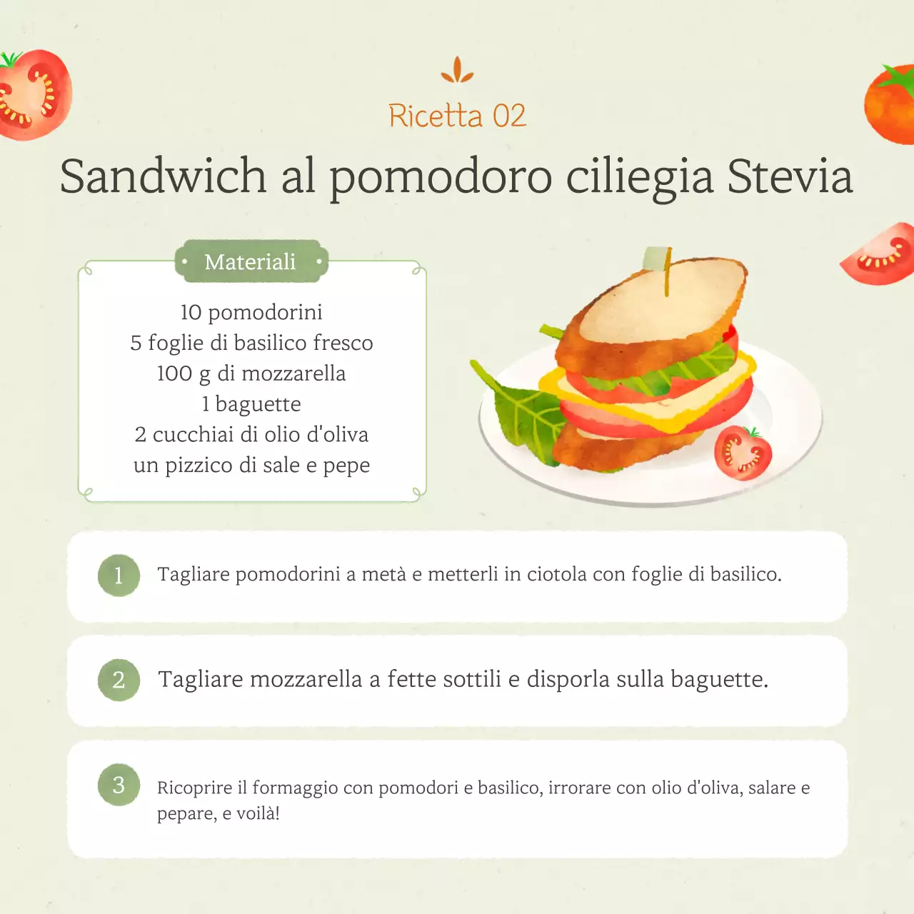 Informazioni sulla ricetta dei Pomodori ordinati in semi di loto
