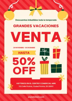 Promoción Green Holiday Sale