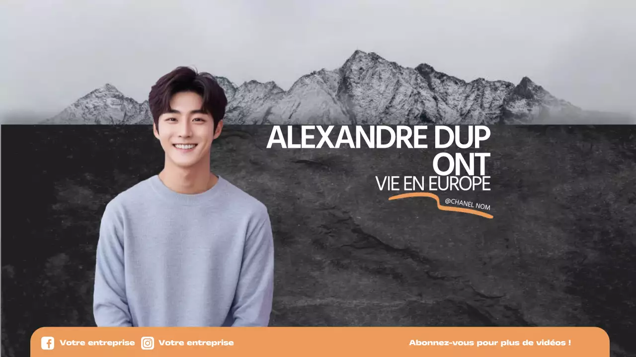 vlog de style de vie moderne et gris