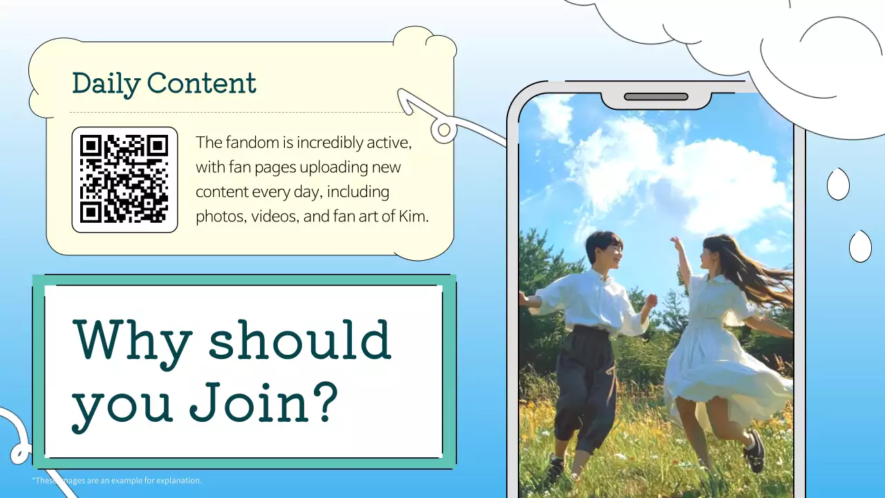 Blue Trendy K-Drama Pitch Presentation