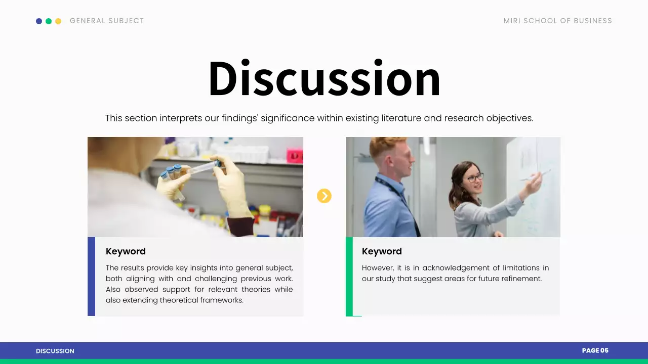 Blue Professional Thesis Presentation