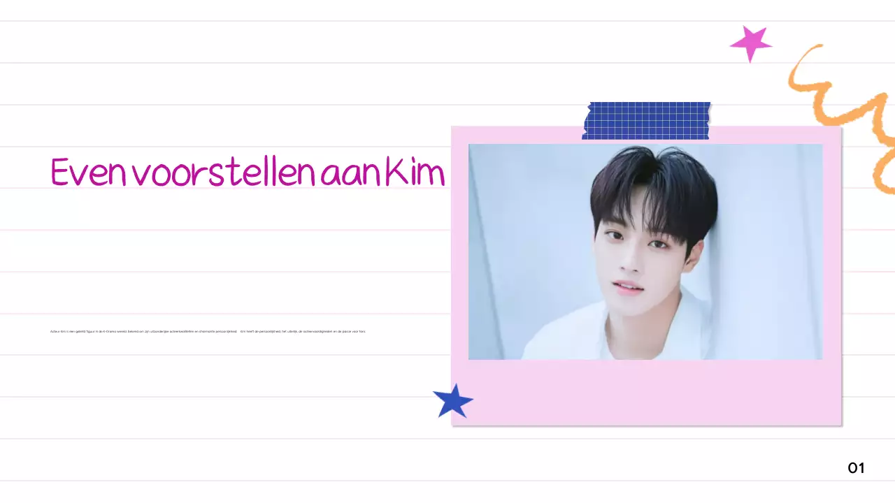 Paars Trendy Drama Promotie