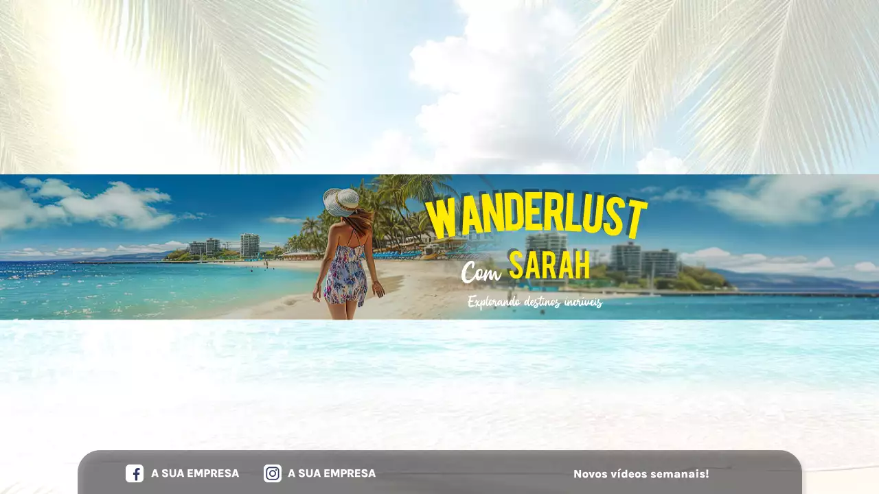 Vlog de viagem Blue Tropical