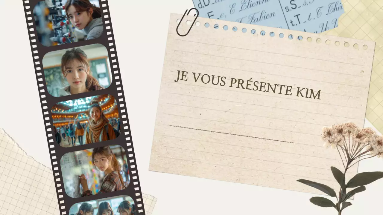 Beige Esthétique Scrapbook Tendance Fandom Acteur Actrice K-Drama