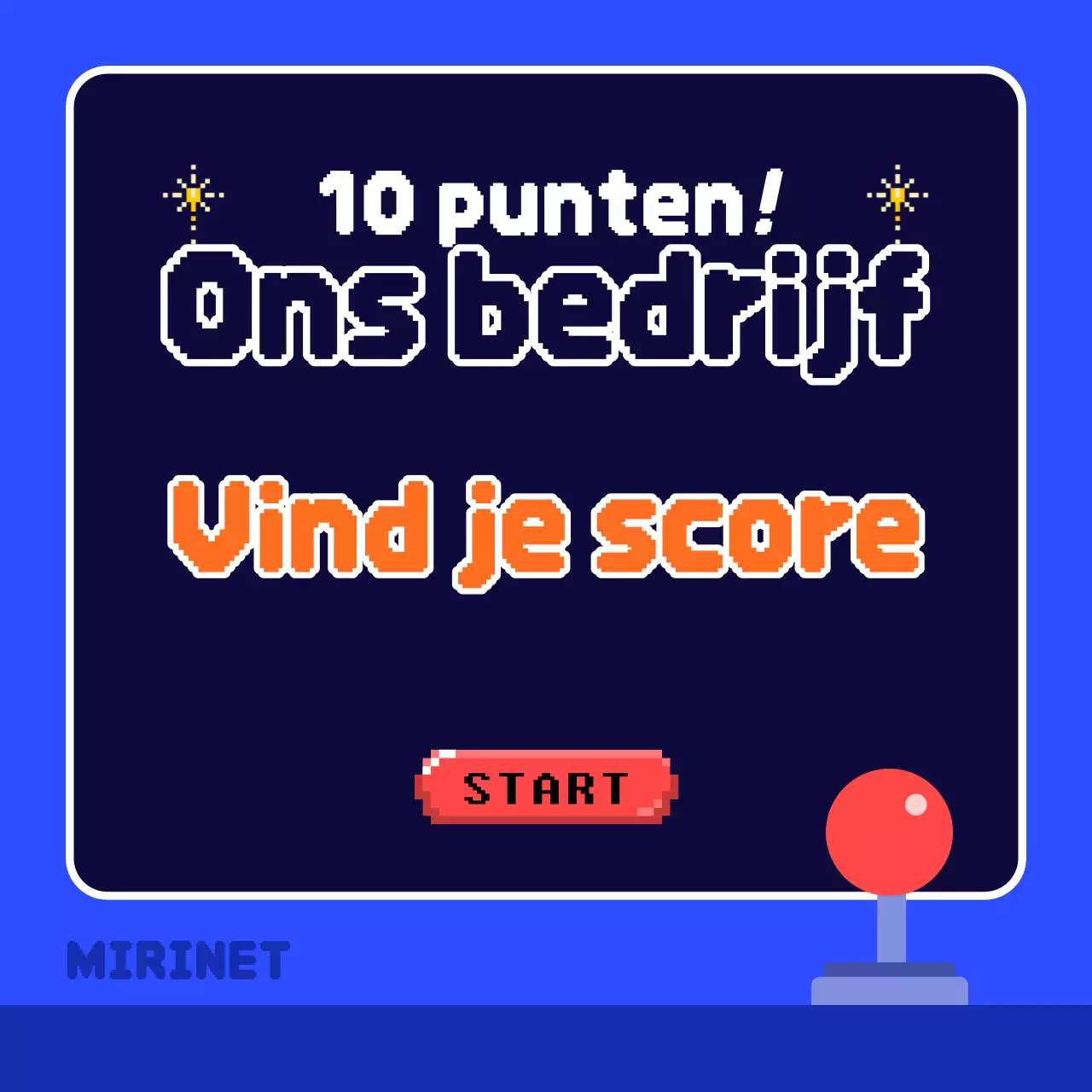 Advertentie voor Blue Retro Games