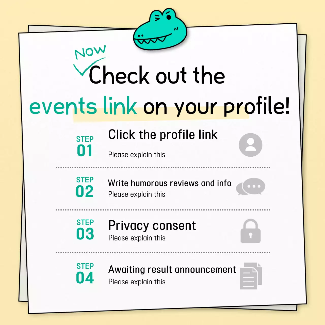 Mint Comic Story Promotion Instagram Carousel