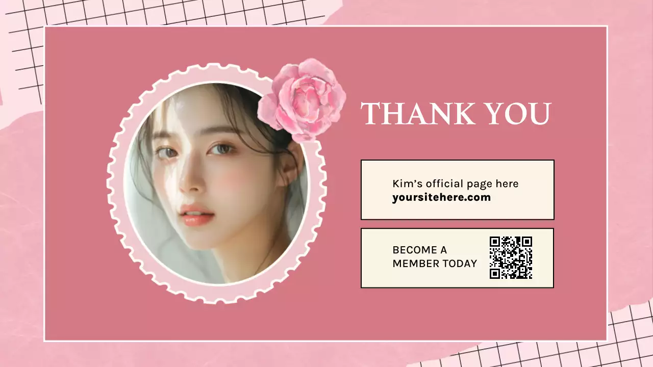 Pink Trendy Drama Pitch Presentation