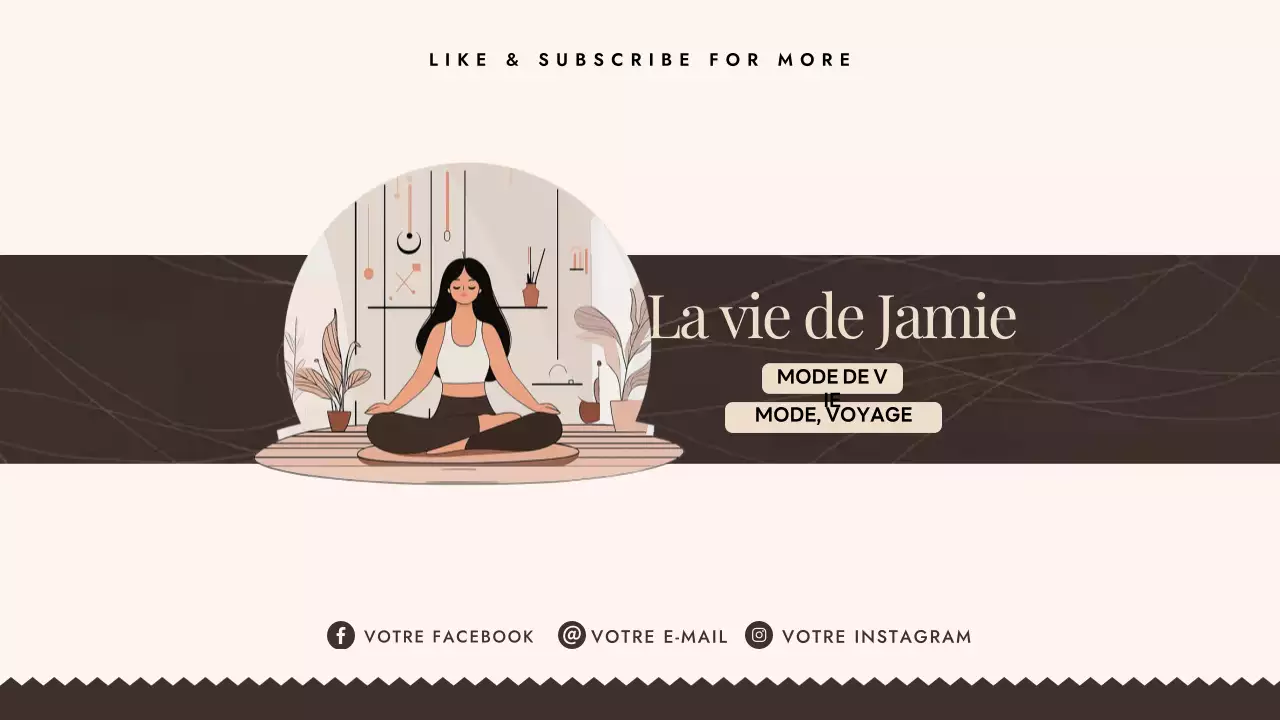 Lettre d'information Beige Minimalist Lifestyle