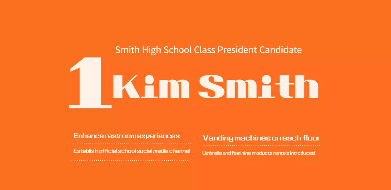 Promote Orange Simple Student Elections