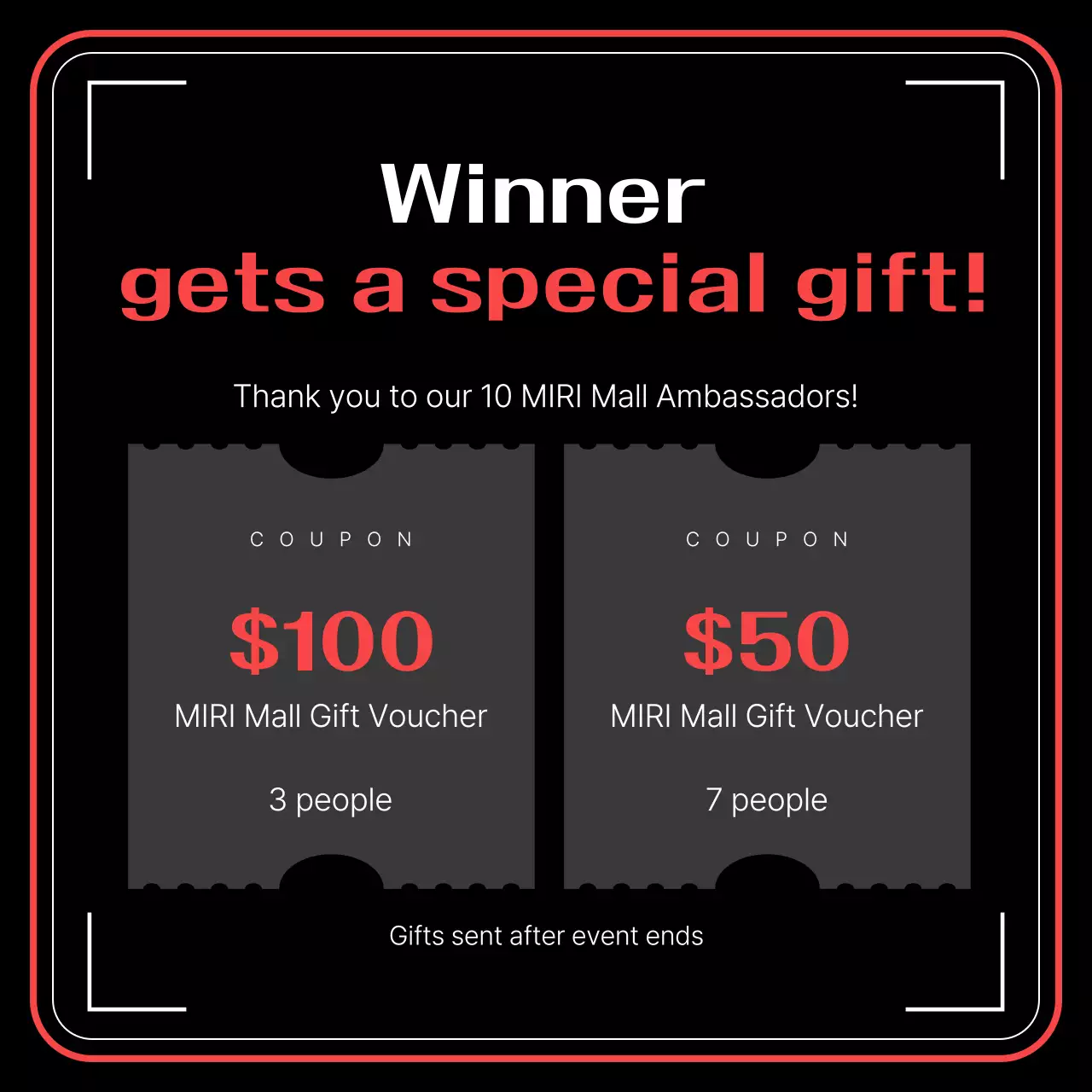 Black Modern Video Event Promotion Instagram Carousel