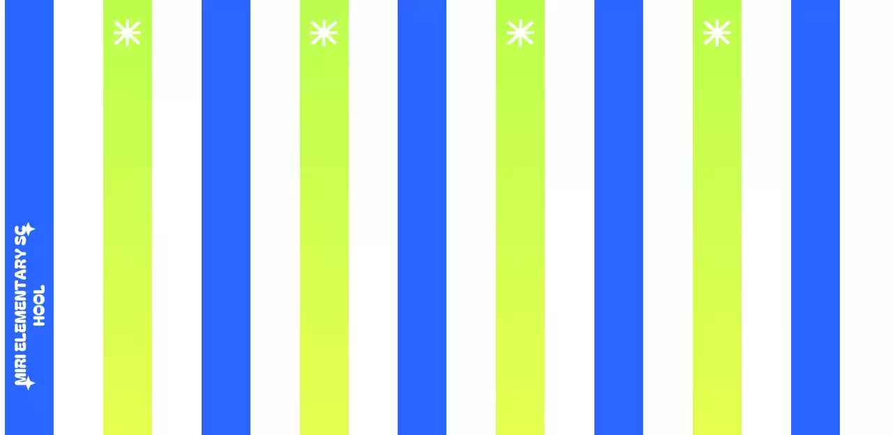 Blue Cute little athletic event