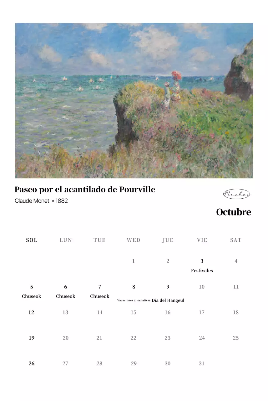 Calendario de Arte Clásico